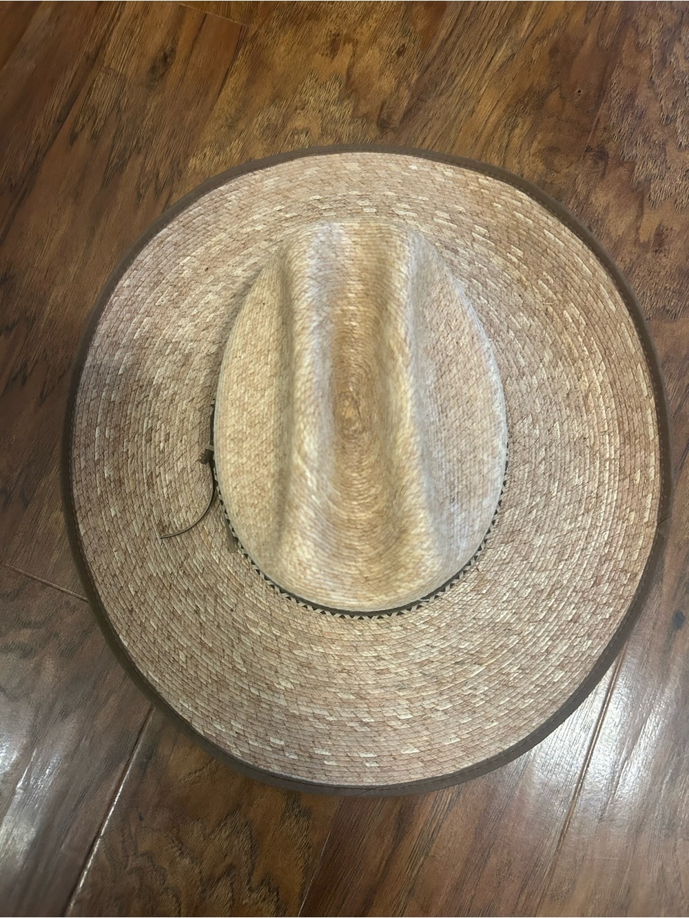 RESISTOL BIG SPENDER PINCH FRONT STRAW COWBOY HAT - Picture 3 of 11